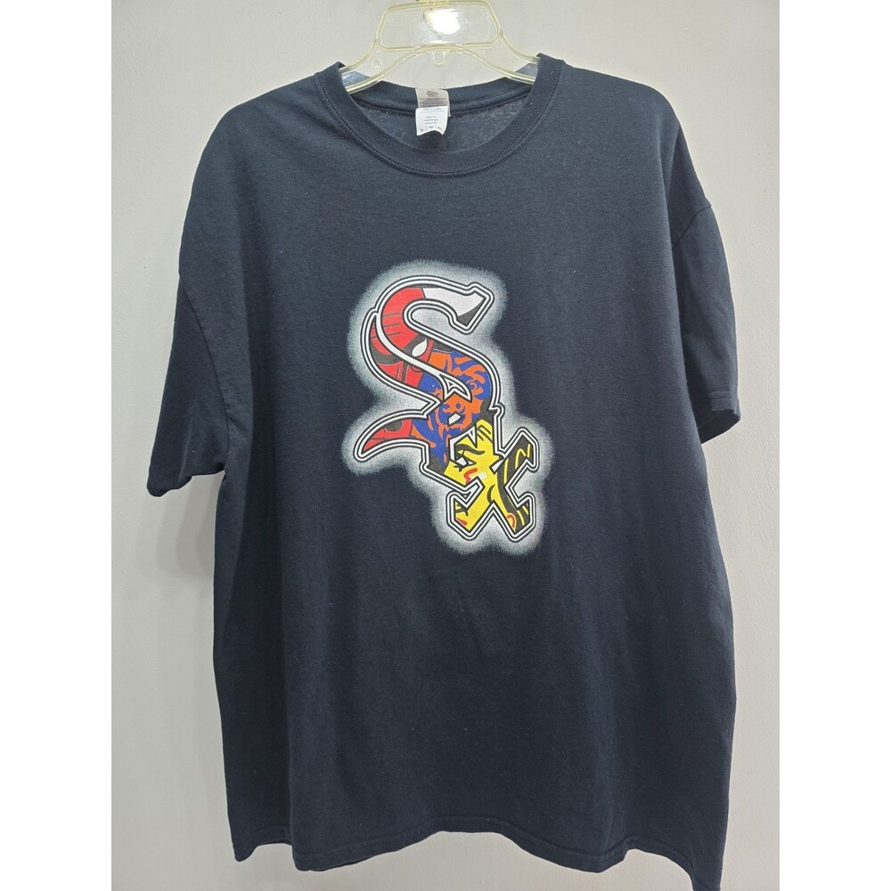Chicago White Sox Men’s  XL T-Shirt Bulls Blackhawks Bears Collab Gildan Graphic